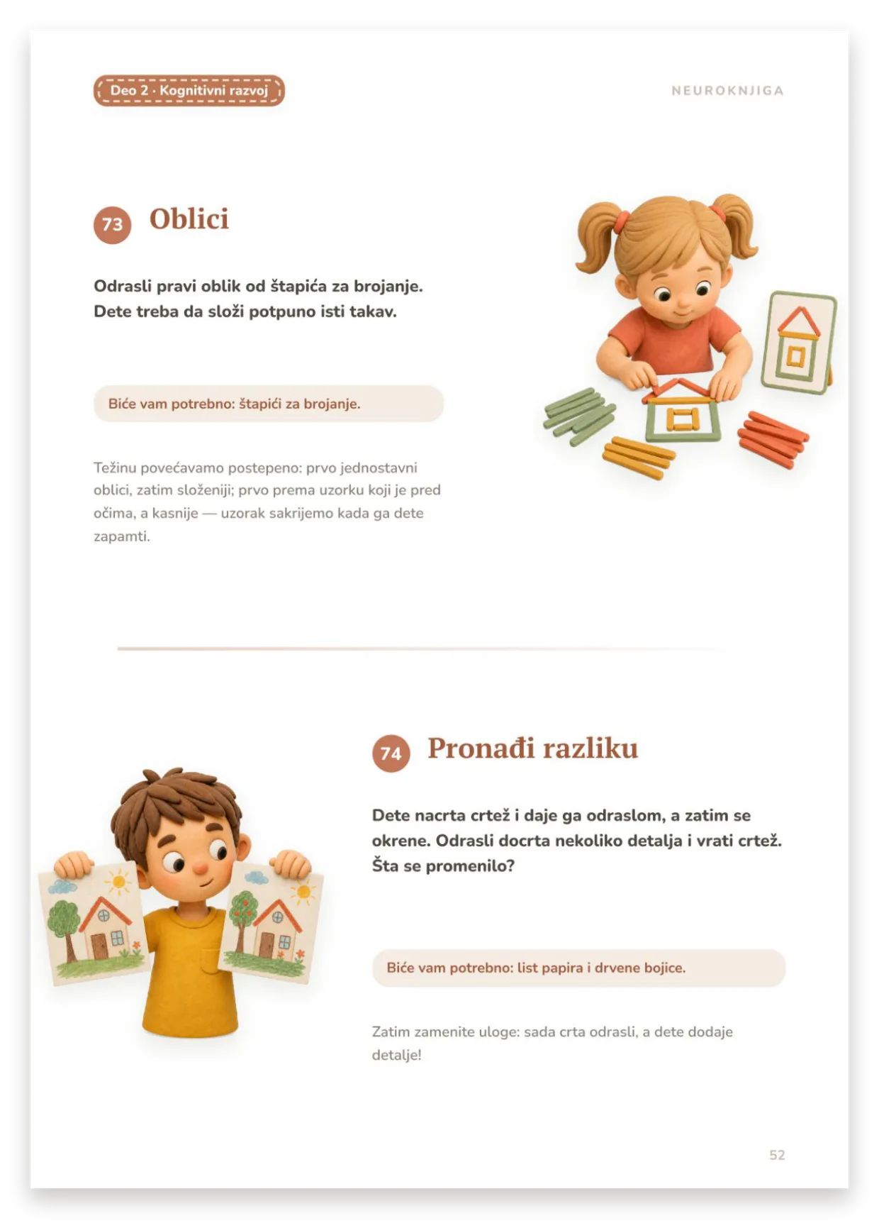 Oblici i Pronađite razliku